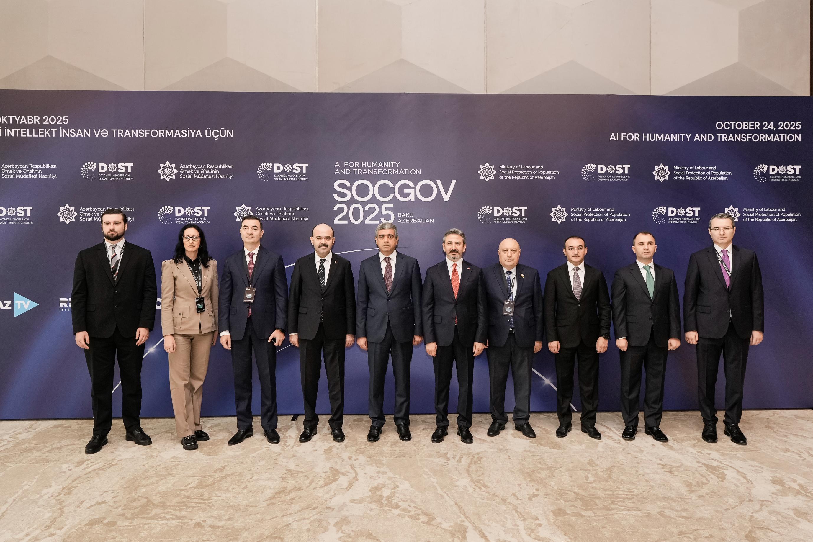В Баку проходит международная конференция "SOCGOV 2025: Искусственный интеллект — для человека и трансформации"
