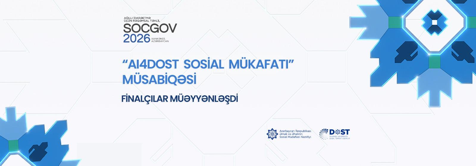 “AI4DOST Social Award 2026” beynəlxalq müsabiqəsinin finalçıları müəyyənləşib