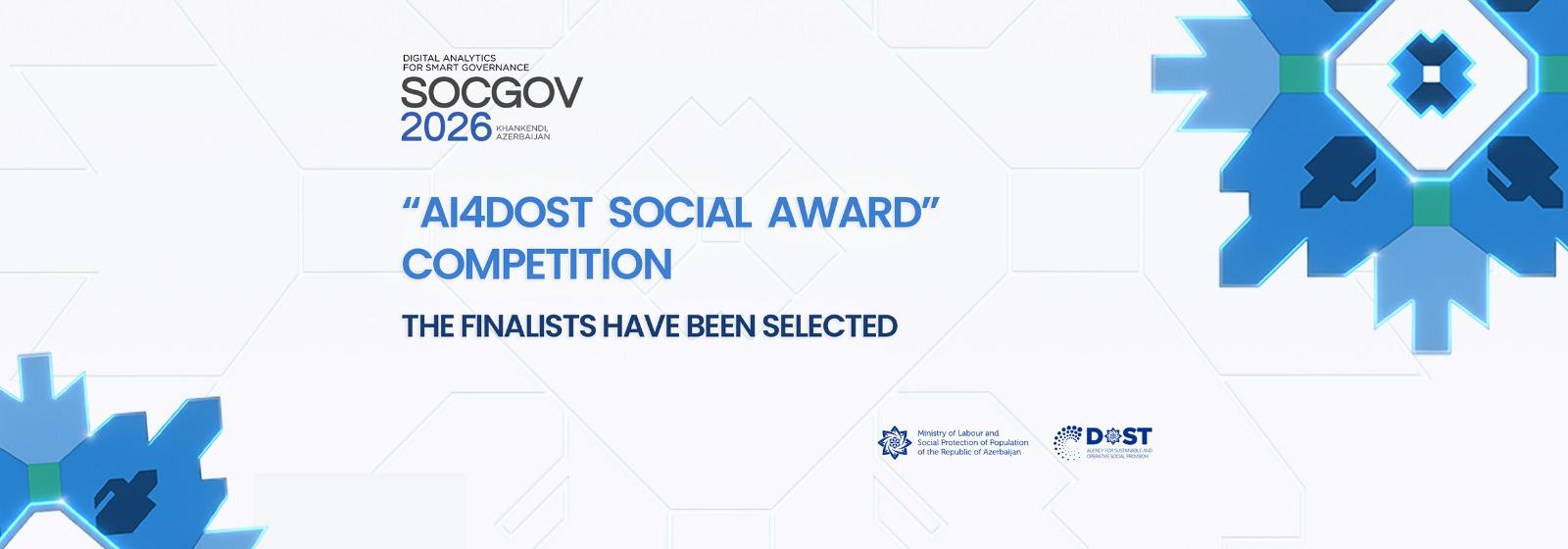 Finalists of the “AI4DOST Social Award 2026” International Competition Announced